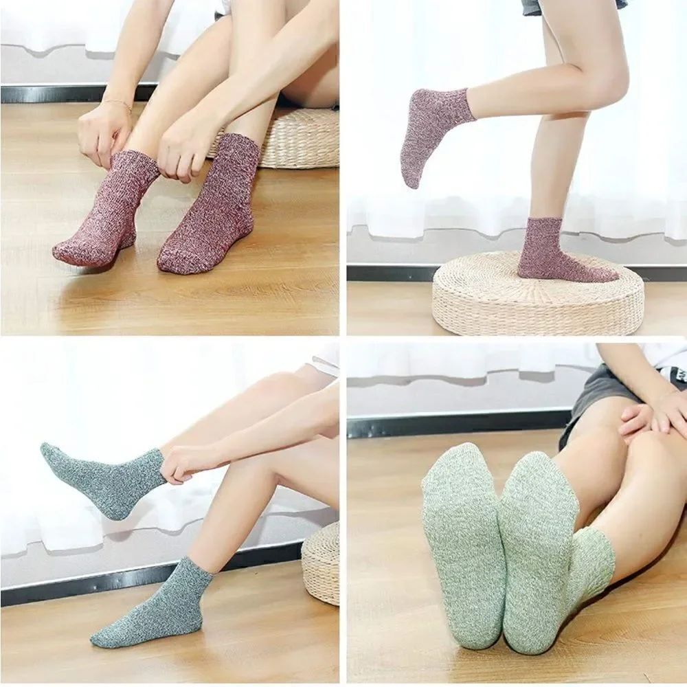 Thick Wool Blend Socks - Picture 5 of 7